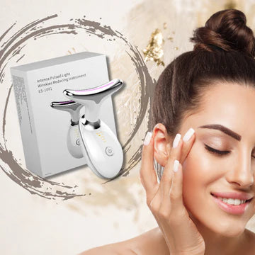 🌟 Rejuvenece con luz LED-Masajeador Facial LUXIGLOW