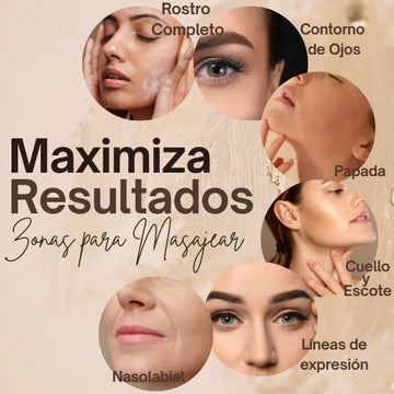 🌟 Rejuvenece con luz LED-Masajeador Facial LUXIGLOW